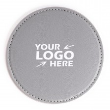 Round Leather Coaster